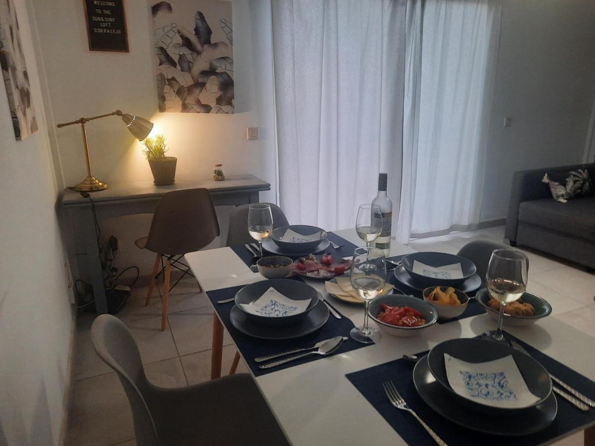 Sun & Surf Loft, Near Main Street And Beach, Wifi Fiber, Winter Garden With Sea View Corralejo Eksteriør bilde